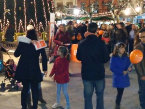 Carpa informativa en Plaza Cervantes